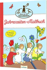 Vorderes Coverbild Etwas von den Wurzelkindern: Jahreszeiten-Malbuch