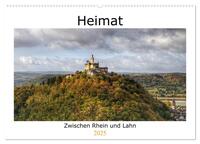 Heimat - Zwischen Rhein und Lahn (Wandkalender 2025 DIN A2 quer), CALVENDO Monatskalender