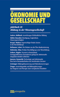 Ökonomie und Gesellschaft / Bildung in der Wissensgesellschaft