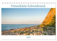 Ostseeküste Schwedeneck 2025 (Tischkalender 2025 DIN A5 quer), CALVENDO Monatskalender
