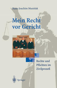 Vorderes Coverbild Mein Recht vor Gericht