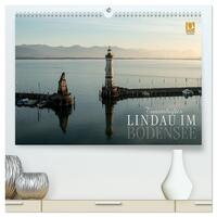 Traumhaftes Lindau im Bodensee (hochwertiger Premium Wandkalender 2026 DIN A2 quer), Kunstdruck in Hochglanz