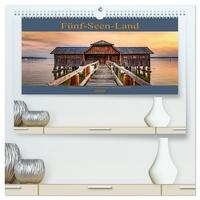 Fünf-Seen-Land (hochwertiger Premium Wandkalender 2026 DIN A2 quer), Kunstdruck in Hochglanz