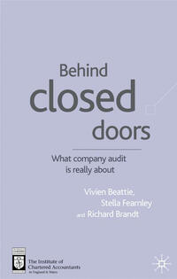 Vorderes Coverbild Behind Closed Doors: What Company Audit is Really About