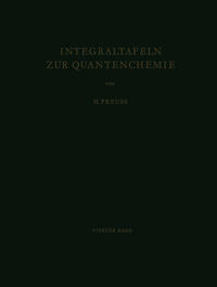 Integraltafeln zur Quantenchemie