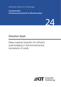 Deep material networks for efficient scale-bridging in thermomechanical simulations of solids