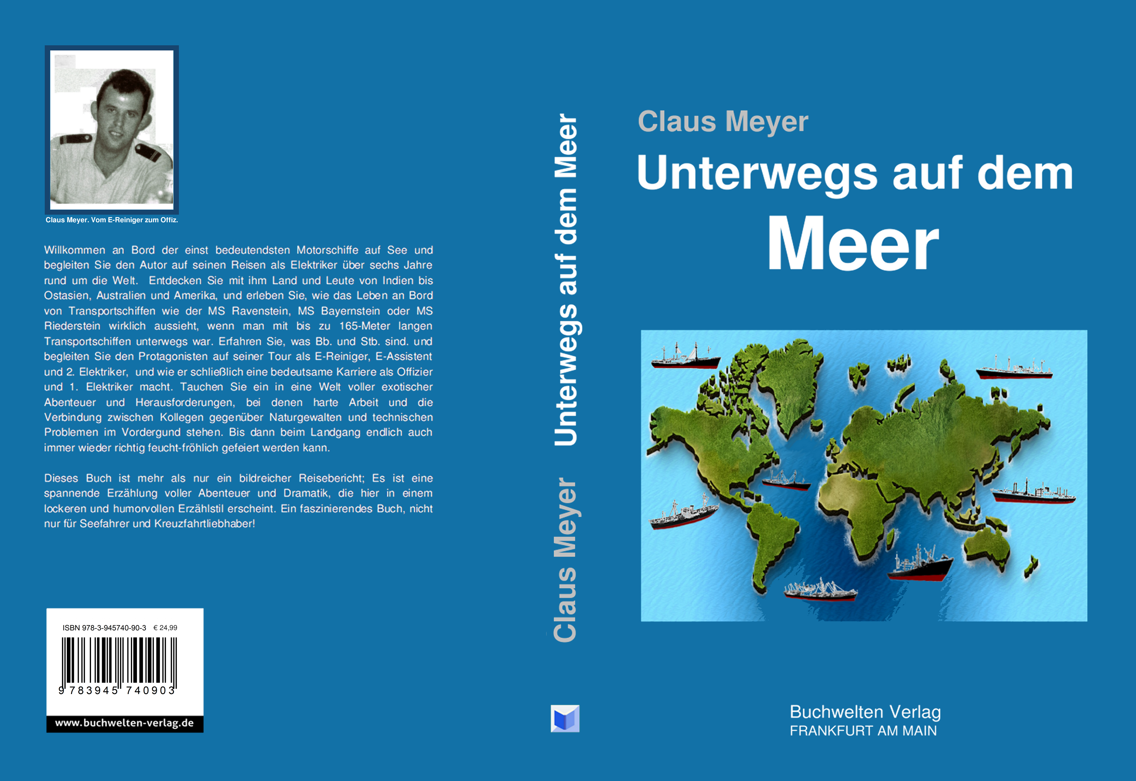 Gesamtes Coverbild Unterwegs auf dem Meer