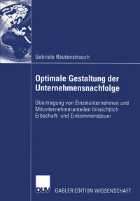 Vorderes Coverbild Optimale Gestaltung der Unternehmensnachfolge