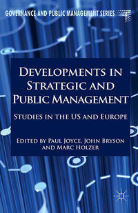 Vorderes Coverbild Developments in Strategic and Public Management