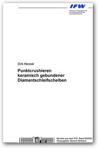 Punktcrushieren keramisch gebundener Diamantschleifscheiben