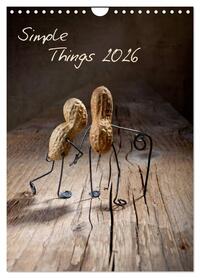Simple Things 2026 (Wandkalender 2026 DIN A4 hoch), CALVENDO Monatskalender
