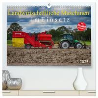 Vorderes Coverbild Landwirtschaftliche Maschinen im Einsatz (hochwertiger Premium Wandkalender 2025 DIN A2 quer), Kunstdruck in Hochglanz