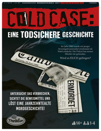 ThinkFun Cold Case: Eine todsichere Geschichte - Rätsel-Spiel ab 14 Jahre