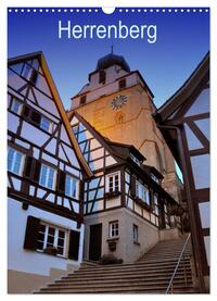 Herrenberg (Wandkalender 2025 DIN A3 hoch), CALVENDO Monatskalender