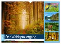 Der Waldspaziergang (Wandkalender 2026 DIN A3 quer), CALVENDO Monatskalender