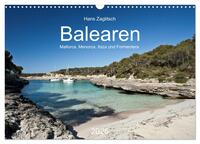 Balearen - Mallorca, Menorca, Ibiza und Formentera (Wandkalender 2026 DIN A3 quer), CALVENDO Monatskalender