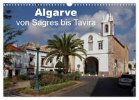 Algarve von Sagres bis Tavira (Wandkalender 2025 DIN A3 quer), CALVENDO Monatskalender