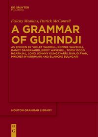 Vorderes Coverbild A Grammar of Gurindji