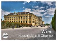 Wien - Haupstadt mit Charme (Wandkalender 2025 DIN A3 quer), CALVENDO Monatskalender