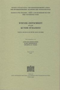Wiener Zeitschrift für die Kunde Südasiens und Archiv für Indische Philosophie, Band 46 (2002) ? Vienna Journal of South Asian Studies, Vol. 46 (2002)