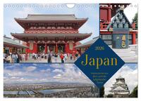 Japan - Impressionen aus dem Land der aufgehenden Sonne (Wandkalender 2026 DIN A4 quer), CALVENDO Monatskalender