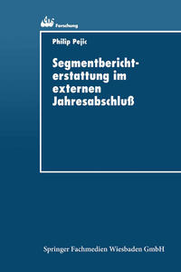 Segmentberichterstattung im externen Jahresabschluß