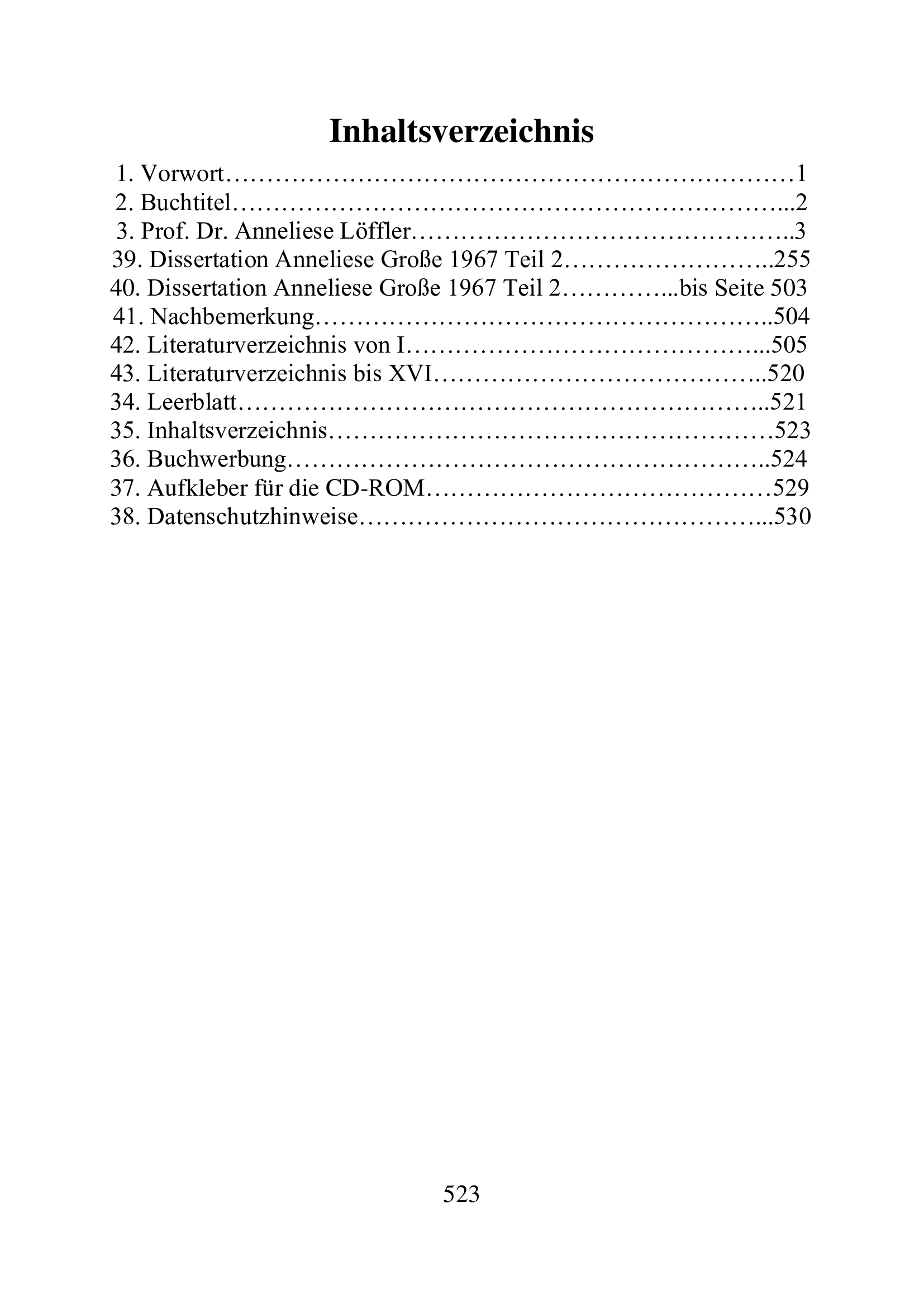 Meine Dissertation Band 1