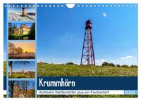 KRUMMHÖRN Achtzehn Warfendörfer plus ein Fischerdorf (Wandkalender 2026 DIN A4 quer), CALVENDO Monatskalender