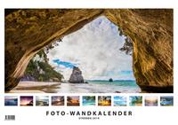 Foto-Wandkalender - Strände 2019 DIN A3 quer mit Feiertagen für Deutschland, Östereich und die Schweiz - Mit Platz für Notizen