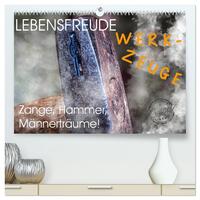 Lebensfreude Werkzeuge (hochwertiger Premium Wandkalender 2026 DIN A2 quer), Kunstdruck in Hochglanz