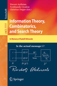 Information Theory, Combinatorics, and Search Theory