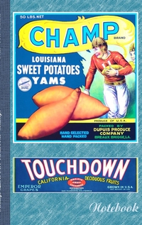 Vintage Label Art Notebook: Champ! (Notizbuch)