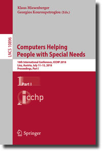Vorderes Coverbild Computers Helping People with Special Needs