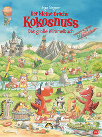 Vorderes Coverbild Der kleine Drache Kokosnuss - Das große Wimmelbuch