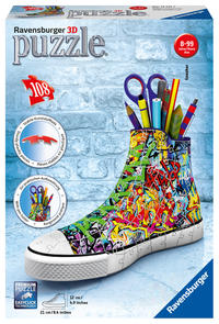3D Puzzle Sneaker Graffiti