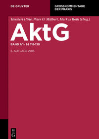 Aktiengesetz / §§ 118-130