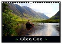 Glen Coe (Wandkalender 2025 DIN A4 quer), CALVENDO Monatskalender
