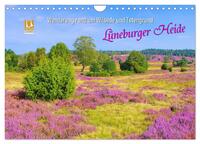 Lüneburger Heide - Wanderung rund um Wilsede und Totengrund (Wandkalender 2026 DIN A4 quer), CALVENDO Monatskalender