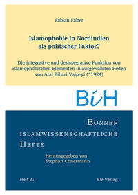 Vorderes Coverbild Islamophobie in Nordindien als politscher Faktor?