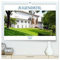 Jugendstil - Darmstadt (hochwertiger Premium Wandkalender 2026 DIN A2 quer), Kunstdruck in Hochglanz