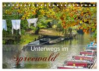 Unterwegs im Spreewald (Tischkalender 2026 DIN A5 quer), CALVENDO Monatskalender