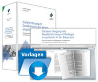 Vorderes Coverbild Sicherer Umgang mit Gewährleistung und Mängelansprüchen in der Baupraxis