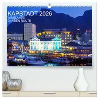 Kapstadt, Winelands und Garden Route (hochwertiger Premium Wandkalender 2026 DIN A2 quer), Kunstdruck in Hochglanz