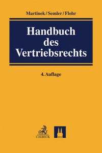 Vorderes Coverbild Handbuch des Vertriebsrechts