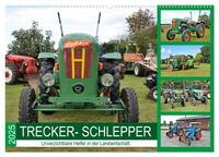 TRECKER-SCHLEPPER. Unverzichtbare Helfer in der Landwirtschaft (Wandkalender 2025 DIN A2 quer), CALVENDO Monatskalender