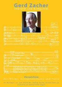 Gerd Zacher. Interpret und Komponist