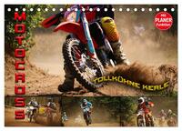 Motocross - tollkühne Kerle (Tischkalender 2025 DIN A5 quer), CALVENDO Monatskalender