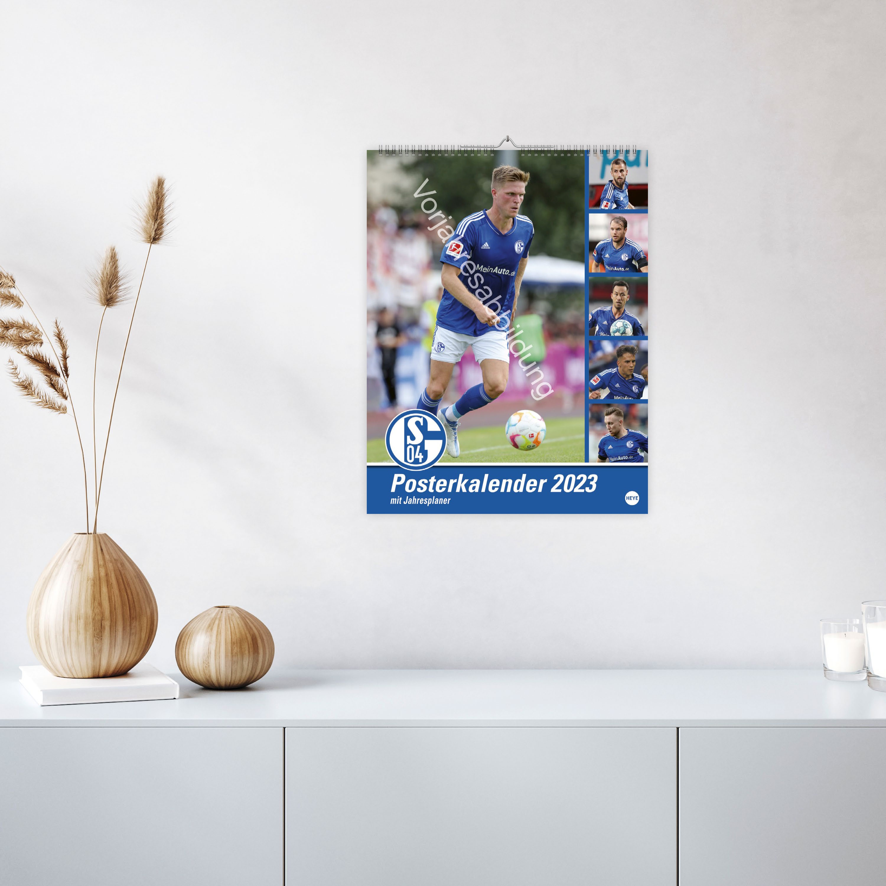 Schalke 04 Posterkalender 2025