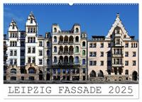 Leipzig Fassade 2025 (Wandkalender 2025 DIN A2 quer), CALVENDO Monatskalender