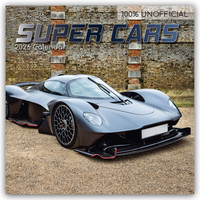 Super Cars – Traumautos 2026 – 16-Monatskalender